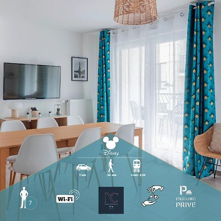 Disneyland-Paris,7Pers, Wifi, Parking, Chessy Kültér fotó